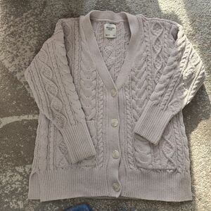 Abercrombie Knit Front Pocket Cardigian